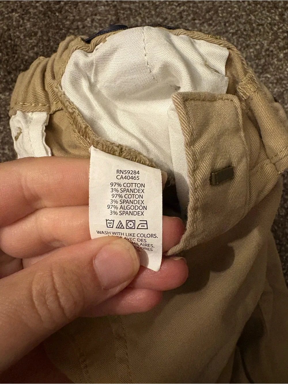 The Children's Place Boys Khaki Straight-Leg Chinos
